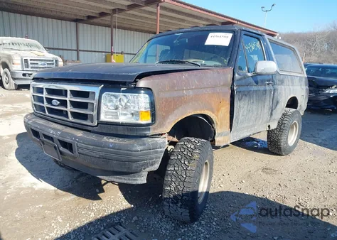 1996 Ford Bronco U100 z USA, uszkodzony, nr VIN 1FMEU15H9TLA59609